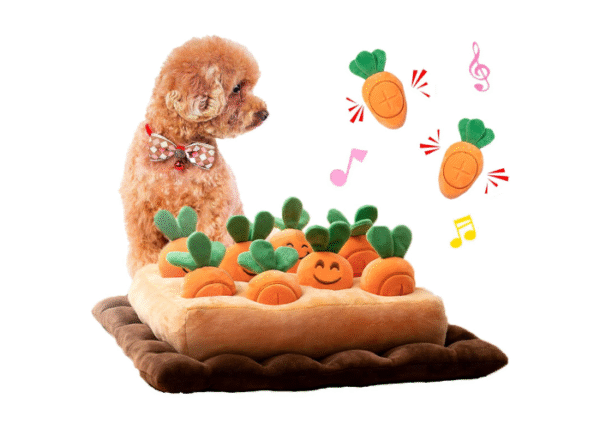 HOW ノーズワークマット キャロットフィールド用、犬、知育玩具、ペット用品、犬用品、犬のおもちゃ